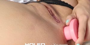 HOLED - Full hardcore anal with skinny Holly Hendrix