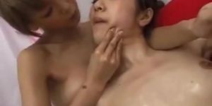 Japanese girls pussy massage