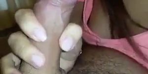 Horny young girl blows and cum swallow (amateur )