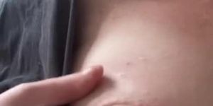 Lactating Pierced Nipple