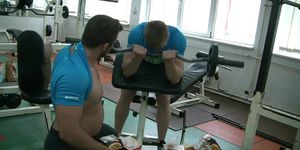 MIHUDMX - FORCE FEEDING LITTLE BROTHER IN THE GYM - Tnaflix.com