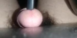 Cockhead tortured by heel cums