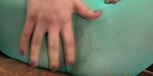 WETANDPISSY - Naughty nylon pissdrinkers solo fun at home