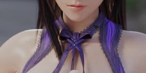 Tifa Lockhart Purple Titfuck Final Fantasy 7 Remake