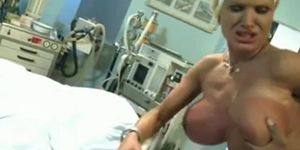 Czech busty mature Nurse fucked by a black cock (Sharon Pink)