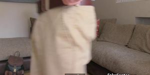 Tattooed slut anal on casting couch
