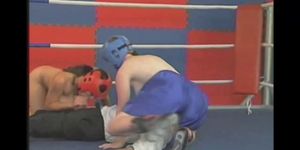 Naked boxing and fucking