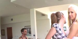 Cute girls get pounded - video 10
