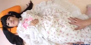 Ichigo Aoi japanese teen goddess acting like a doll Part 1