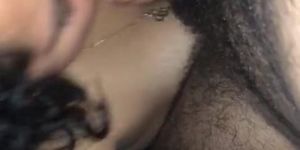 Thick latina bbw giving great sloppy deepthroat