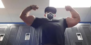 Hairy muscle bear Beast Bodybuilder flexing cocky pecs armpits sweaty ONLYFANS - Trojanmachine69