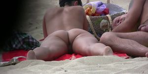 Nudist Beach Horny Couples Voyeur Video HD Spycam P 02