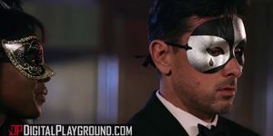 Digital Playground - Ebony masked girl Ana Foxxx gets ass fucked (Ryan Driller)