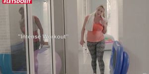 LETSDOEIT - Busty Teen Gets Some Extra Gym Training (Victoria Summers)