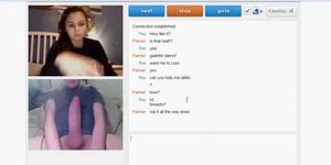 Horny girl On Omegle