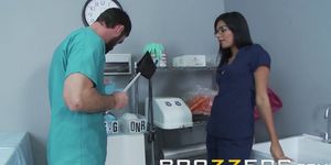 Brazzers - Shazia Sahari - Doctor pounds Nurse while patient passed out