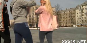 Euro whore loves massive dongs - video 18