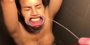 Pissed On Deep Throat Transsexual Slut Winnie