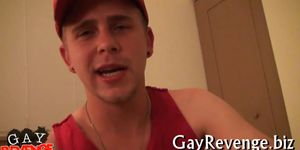 Horny gays enjoy a hot blowjob - video 23