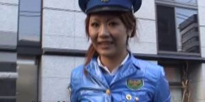 ZENRA | SUBTITLED JAPANESE AV - Subtitled Japanese public nudity miniskirt police striptease