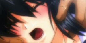 Brunette anime gets wet twat licked - video 2