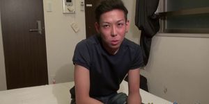 GAY ASIAN NETWORK - Japanese twink toys cock