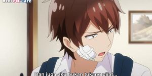 Teen anime girl get massage(sub indo)