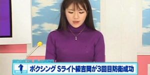 Japanese tv presenter