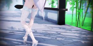 (MMD Insect Sex) Emilia Re:Zero (chinese Dress) (sex View Dance) (Submitted by ?????) (Ana Bell Evans)