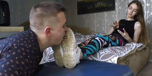 LICK MY SHOES CLEAN - FREE VIDEO - C4S STORE - 120987 - FOOT DOMINATION