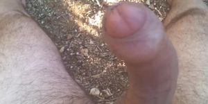 Uncut cock Cum no hand