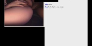 Omegle - 20yo Couple Fuck in Front of the Cam