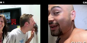 Blowing gay dick an eating cum