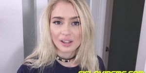 Blonde stepsis fucking