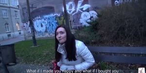 MALLCUTIES - Four amateur girls fucking on public for shopping free