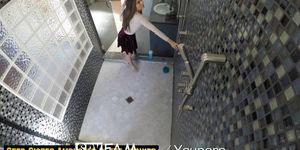 Spyfam Step Sis Shower Fucked By Step Bro