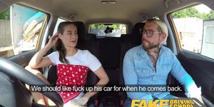 Fake Driving School Horny learners dirty secret suck and screw session