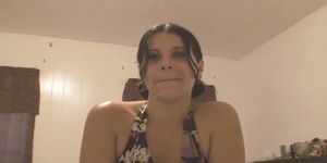 CRACK WHORE CONFESSIONS - Racist Latina Whore with Big Tits Screams and Slurps My Cock