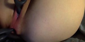 Anal Beads Insertion and a Huge Squirt!