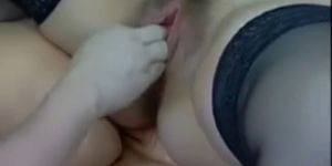 Hairy German Pregnant Fucked and Fisted