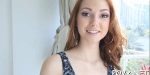 Adorable bitch endures wild sex - video 7