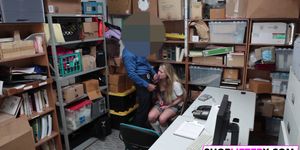 SHOPLIFTERX - Shoplifting Teen Is Helpless - video 2