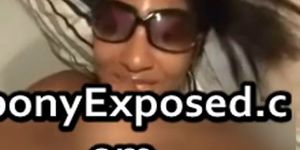 Ebony whore in shades fucked part4