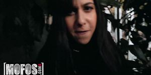 Mofos - Cute Brunette Teen Anya Krey Takes A Big Fat Dick In The Ass For Some Cash