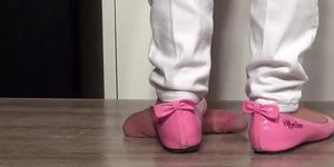 broad Latisha CBT Trample in Pink Ballerinas