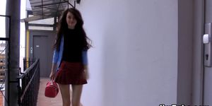 European teen rides cock - video 3