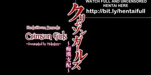 Hentai Crimson Girls Episode 3 Public Train and Toilet Gang