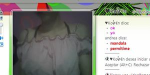 Teen on webcam 876