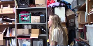 Amateur shoplifter jizzed - video 1