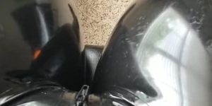 Inflatable Latex Thigh play 1